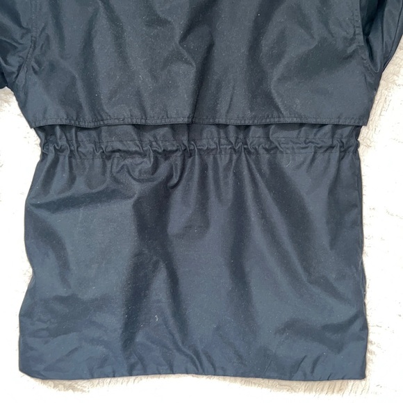 Talbots coat jacket with hood in black Size 8P - Picture 14 of 16